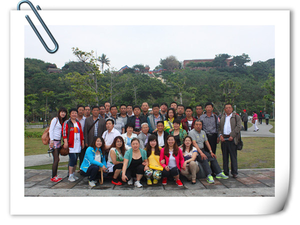5月2日 集团领导员工31人赴台湾进行为期12天的学习旅行